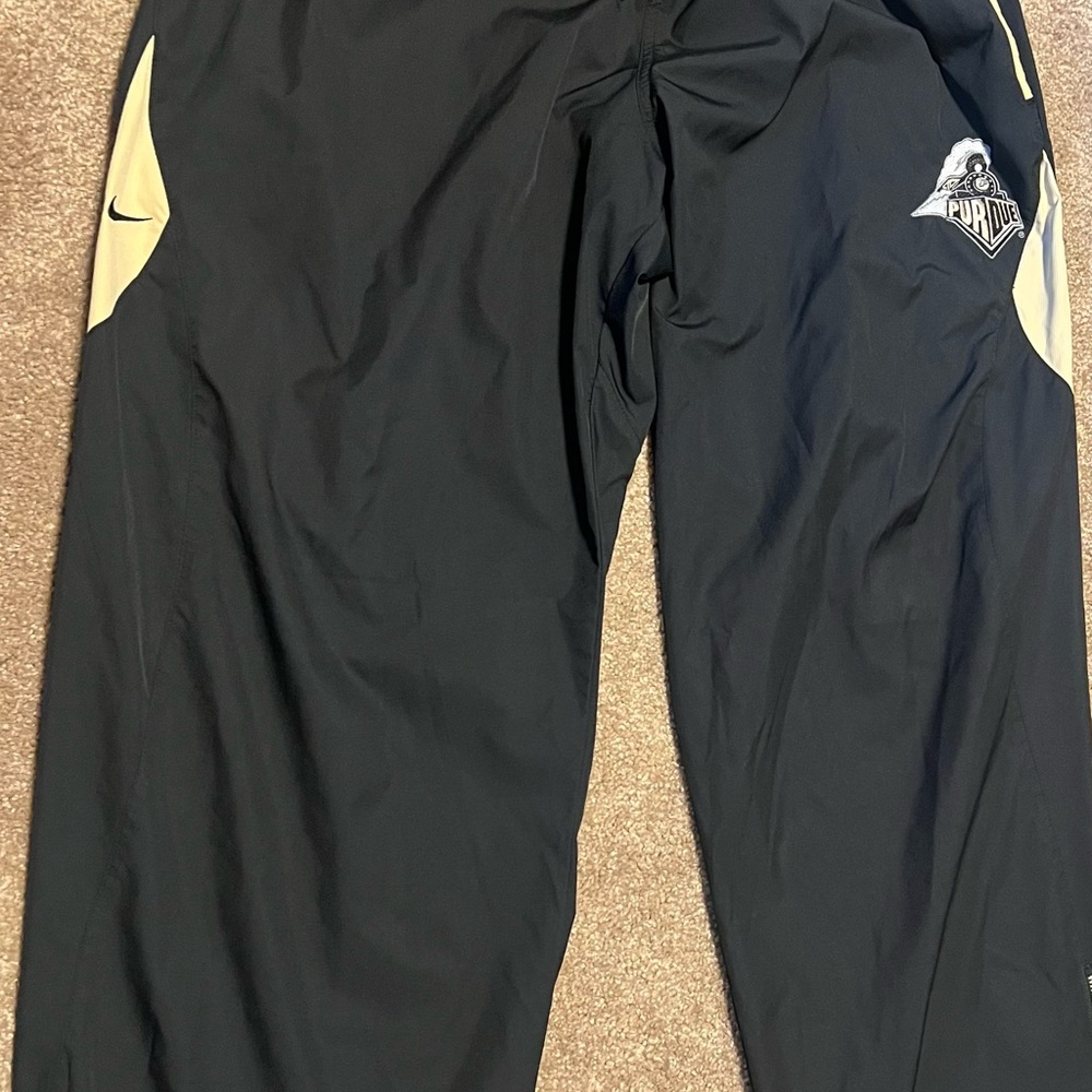 Nike Purdue Boilermakers Authentic Team Apparel Clima-Fit track pants